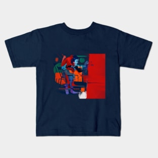 Abstract Cleaning Kids T-Shirt